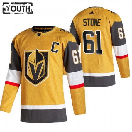 Vegas Golden Knights Mark Stone 61 2020-21 Alternatief Authentic Shirt - Kinderen